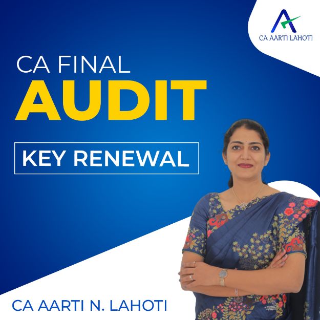 Picture of CA Final Audit - Key Renewal