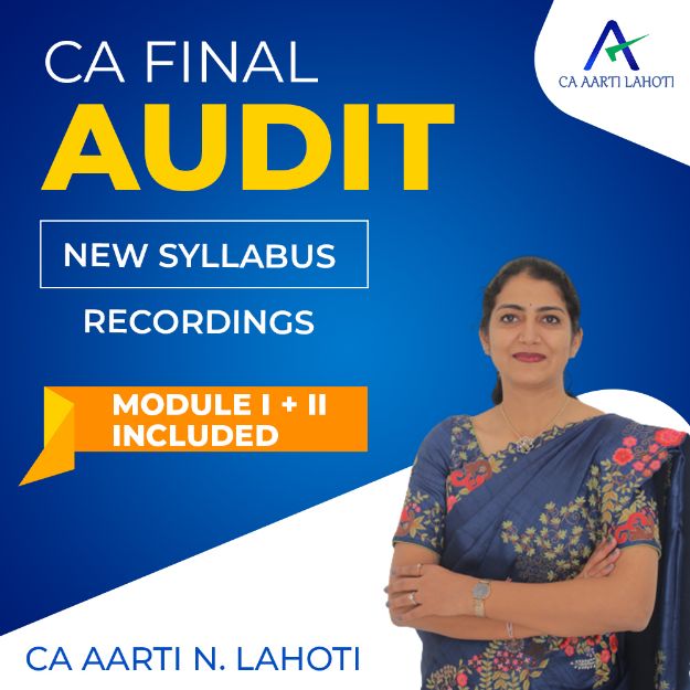 Picture of CA Final Audit - New Syllabus Recordings