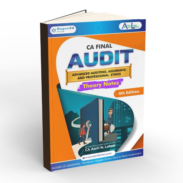 Picture of CA Final Audit Theory Notes (4th Edition) by CA Aarti Lahoti