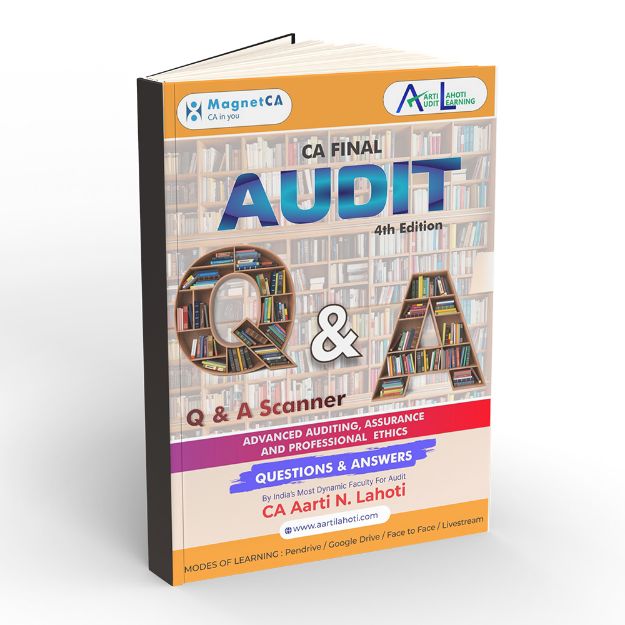 Picture of CA Final Audit ⁠Q & A Scanner (4th Edition) by CA Aarti Lahoti