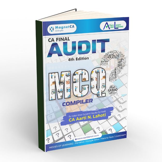 Picture of CA Final Audit ⁠MCQ Compiler (4th Edition) by CA Aarti Lahoti