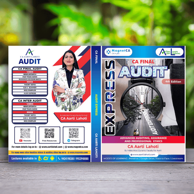 Picture of CA FINAL AUDIT EXPRESS BOOK (4th Edition) BY CA Aarti Lahoti