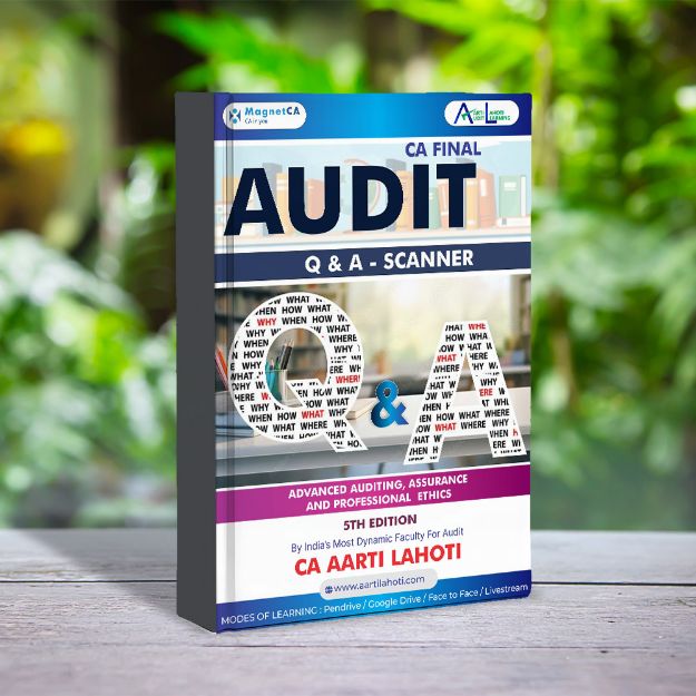 Picture of CA Final Audit ⁠Q & A Scanner (5th Edition) by CA Aarti Lahoti